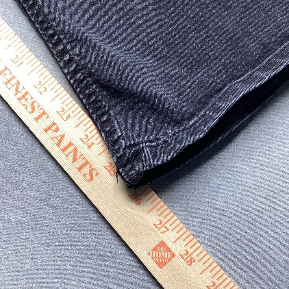Thereabouts Girls Mid-Rise Super Flare Faded Black Jeans Size 12 Distressed - Picture 3 of 9
